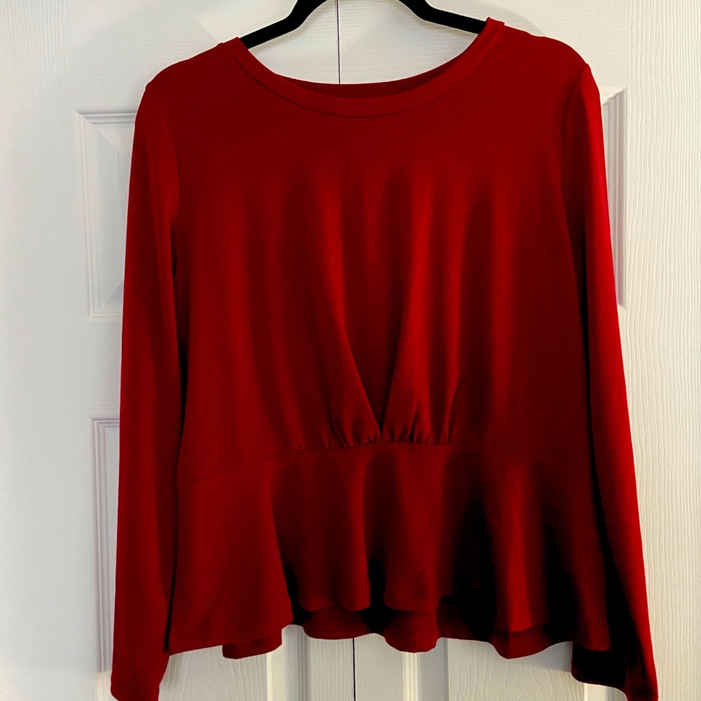 BANANA REPUBLIC women’s peplum top